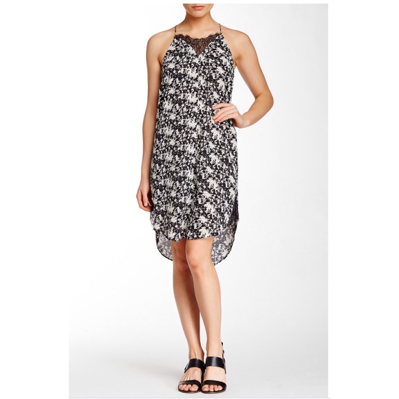 Olive & Oak Dresses & Skirts - Olive & Oak Women’s Lace Trim Cami Midi Dress M